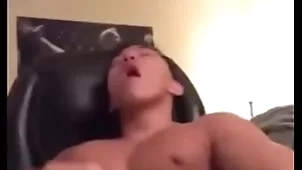 Asian alms-man mourn over added to cum