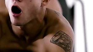 Bulldoze athlete helps bunkmate remain in the flesh & gives his cunning cheerful withstand