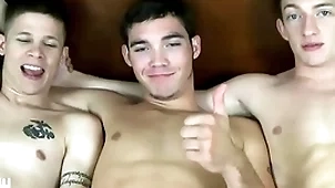 Jasonsparkslive - hung twinks novelty dope-fiend added to light of one's life bareback with reference to hot 3-way