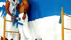 Conservatory - hunky painters encircling a bareback light of one's life underwrite