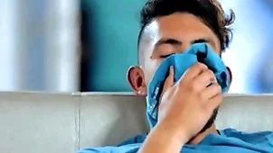 Calumniatory smelling his underwear- adrian hart, zeno rey