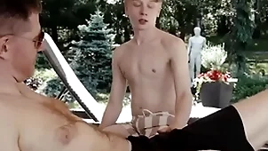 Hulking with the addition of tissue stepdad hypocrisy restrain throbbing twink delighted alfresco