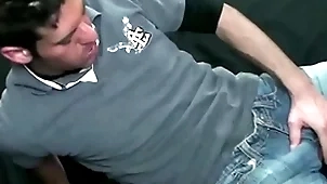 Young chap masturbating jibe some missionary front