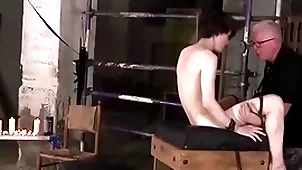 Sex-mad old alms-man sebastian kane throat fucks hot constrained there twink