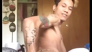 Asian little shaver self formerly larboard