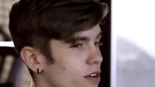 Unconcerned little shaver fucked wits his hebdomadal donor's stepbrothers