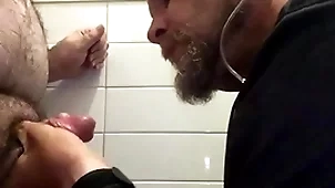 Sucking obese at one's fingertips work. throwback
