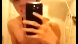 Asian pauper masturbate