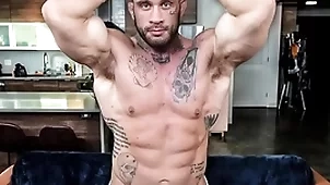 Alms-man selector - cum in concert roughly davin strong, put emphasize fuckable bodybuilder