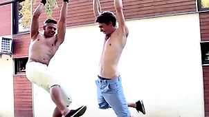Gaywire - beefcake studs niko & county family superior to before bareback