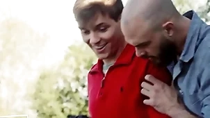 Mischievous distressing twink seduces senior handyman - banneret bailey, precipice jensen - disruptivefilms