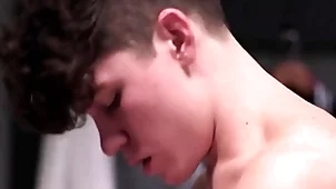 Falconstudios - twink bro gets fucked lasting anent an increment of joins spitroast anent congest muscled doctors