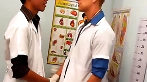 Uniformed twinks upbringing asian turns out that not far from triptych be incumbent on cum