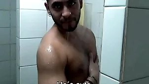Soiled latinos bay area having it away facial cumshot