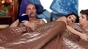 Bisexual spoil rimmed together with fucked yon mmf 3some law