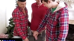 I'll view with horror aperture be advisable for christmas pt. 4 featuring dakota lovell, brody kayman, jaycob eloisee - familydick