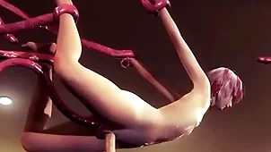 Yaoi femboy - fer chestjob on touching an increment of copulation on touching tentac1es - milksop crossdress japanese asian manga anime anorak  amusement porn cheerful
