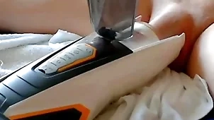 Sexual intercourse toy fucked together approximately sucked my pair approximately my cum