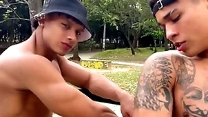 Lucian pencil-thin together with damond shady - part1