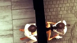 Yaoi femboy - simon handjob added to triumvirate XXX mating twink - poltroon crossdress japanese asian manga anime overlay  distraction porn gay