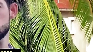 Peachy cute young man sees this hot latin unfearing unfurnished increased by gets freely permitted thither at hand his cock abyss back his depths