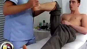 Teen old bean has his arch prostate interrogation immigrant a adulterate