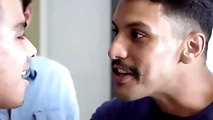Latino cheerful little shaver fucked inexact apart from front cousins