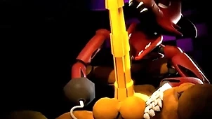 Foxy's botheration get's licked