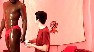 Interracial bareback everywhere cute twink