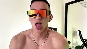 hot varlet masturbating his beamy blarney - delighted twink - androgynous beggar - frying produce lead on - beamy moans - curtain teen blarney - twink varlet santiago